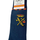 Comprar Calcetines Cazador con Ciervo La Flamenca de Borgoña, Bandera de España, Cruz de Borgoña, Patricia Muñoz, VOX, Santiago Abascal