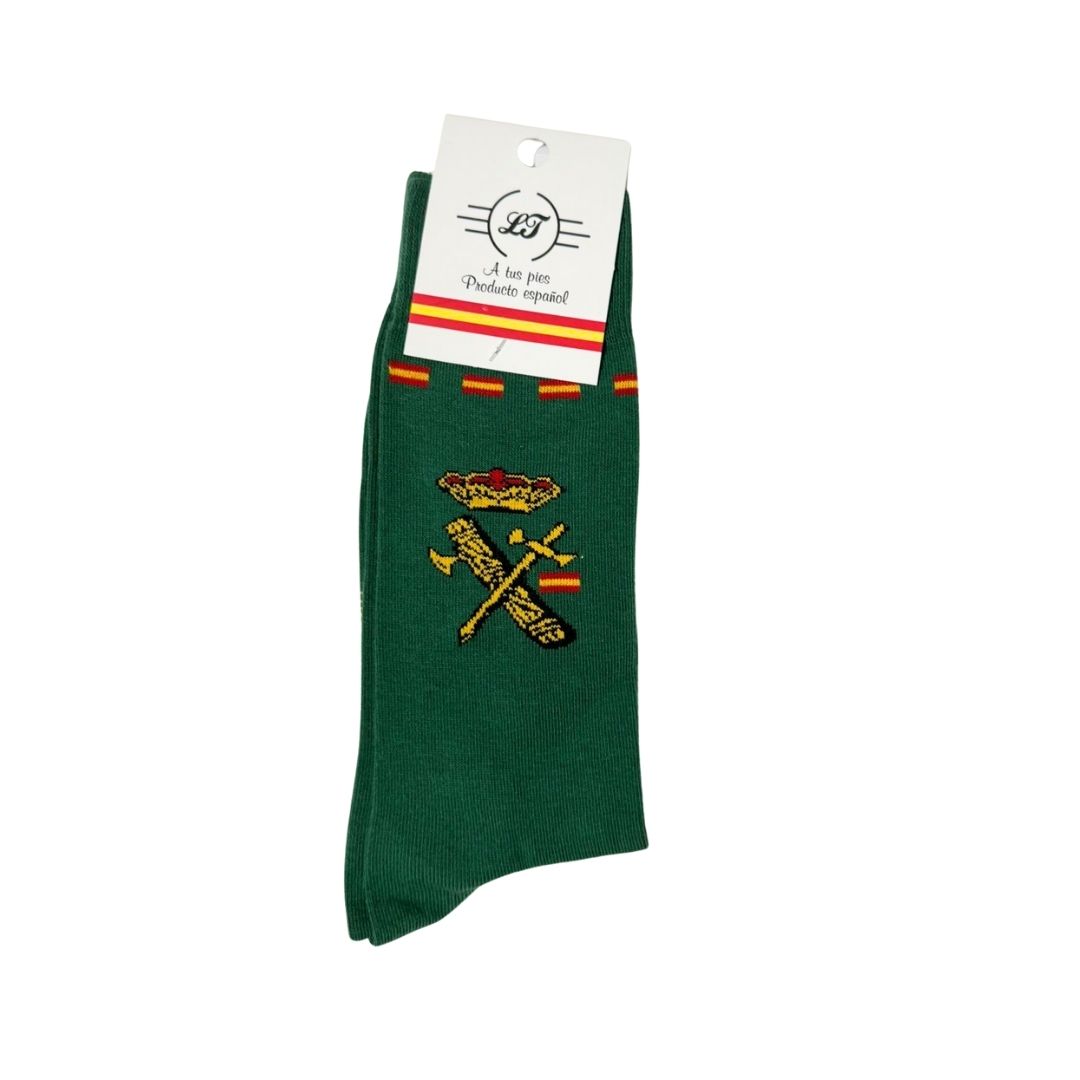 Calcetines Guardia Civil con bandera España - LaFlamencadeBorgoña