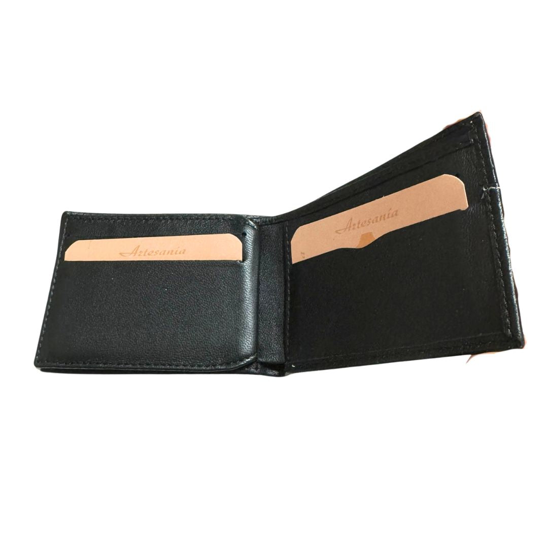 Cartera Placa Policía Nacional negra España pespunte blanco - LaFlamencadeBorgoña