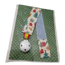 Chupetero Bandera España de NAVIDAD para Bebé - LaFlamencadeBorgoña