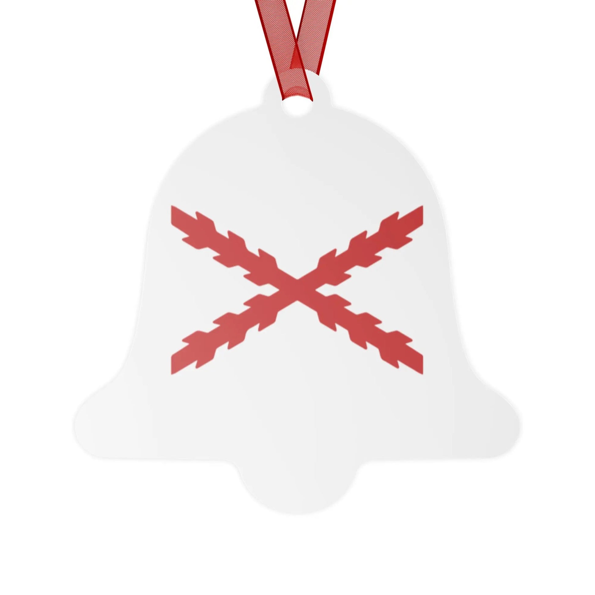 Comprar Adornos de cerámica a doble cara para Árbol de Navidad - Cruz de Borgoña La Flamenca de Borgoña Bandera España