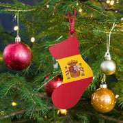 Comprar Adornos de madera para Árbol de Navidad La Flamenca de Borgoña Bandera España