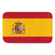 Comprar Alfombrilla de baño viscoelástica Bandera de España La Flamenca de Borgoña Bandera España