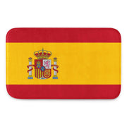 Comprar Alfombrilla de baño viscoelástica Bandera de España La Flamenca de Borgoña Bandera España