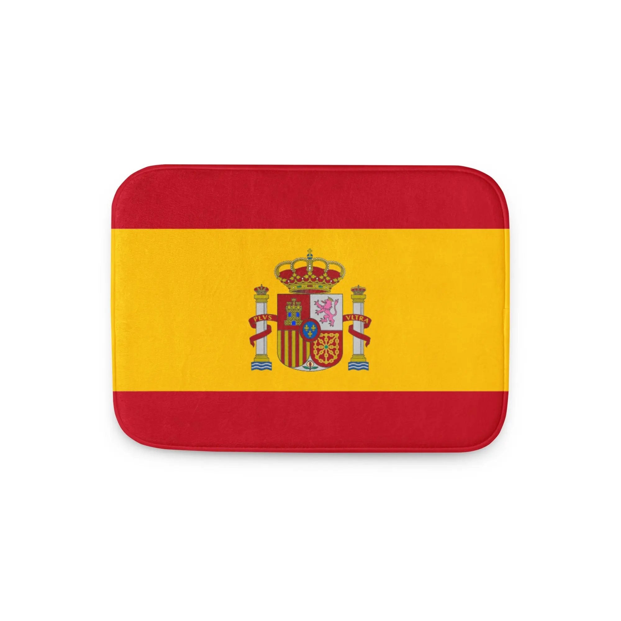 Comprar Alfombrilla de baño viscoelástica Bandera de España La Flamenca de Borgoña Bandera España