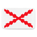 Comprar Alfombrilla de baño viscoelástica Cruz de Borgoña La Flamenca de Borgoña Bandera España