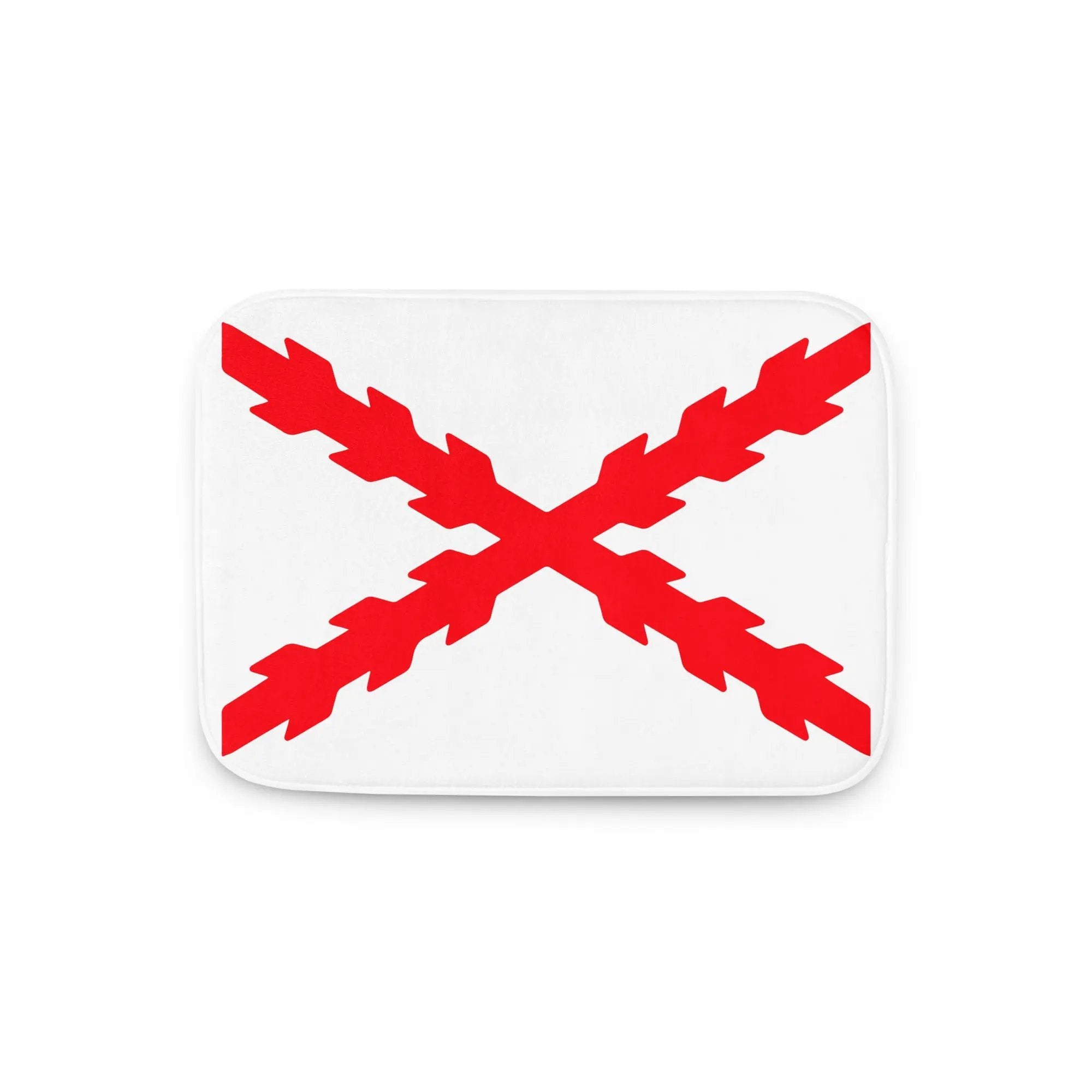 Comprar Alfombrilla de baño viscoelástica Cruz de Borgoña La Flamenca de Borgoña Bandera España