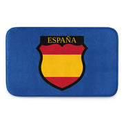 Comprar Alfombrilla de baño viscoelástica División Azul La Flamenca de Borgoña Bandera España
