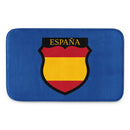 Comprar Alfombrilla de baño viscoelástica División Azul La Flamenca de Borgoña Bandera España