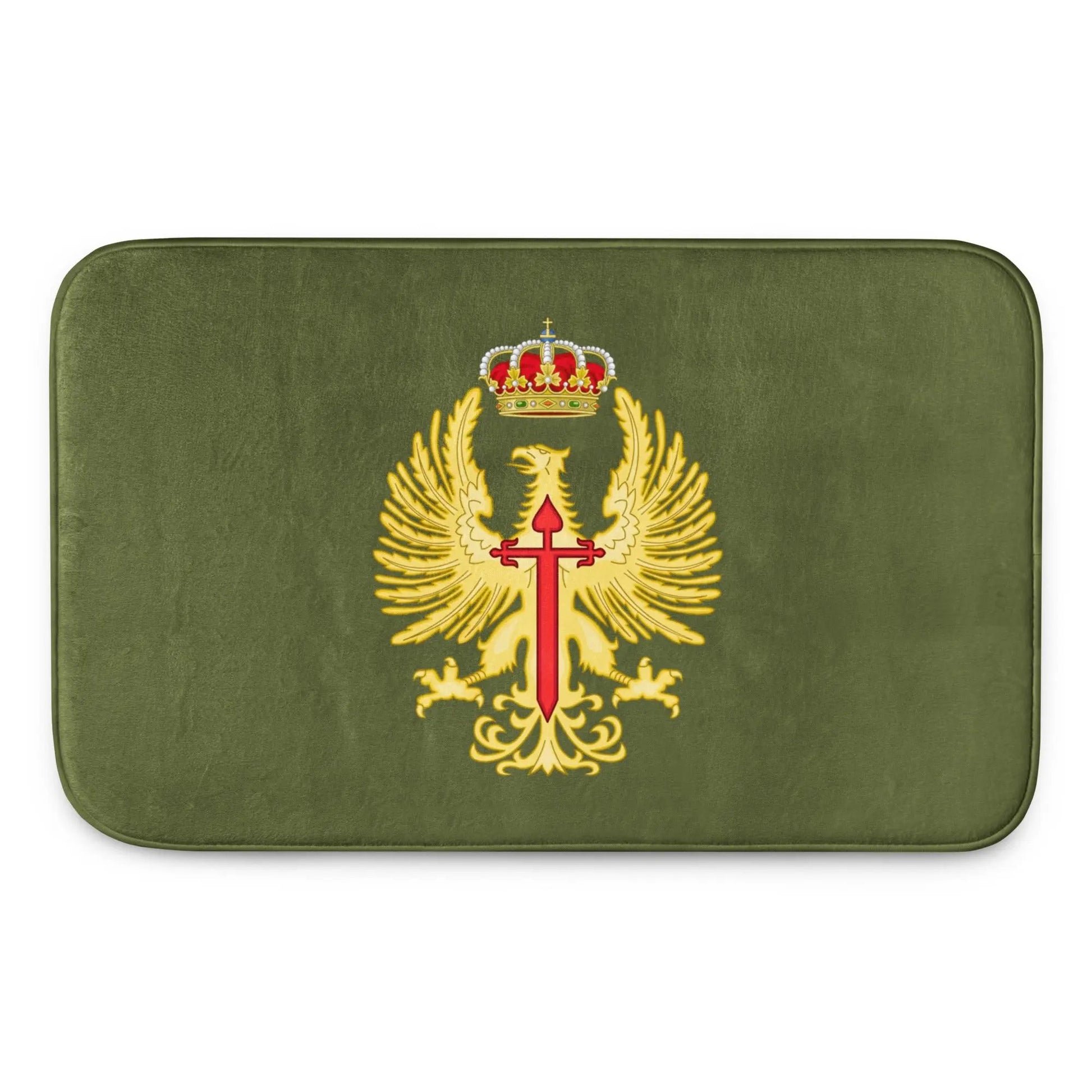Comprar Alfombrilla de baño viscoelástica Ejército de Tierra español La Flamenca de Borgoña Bandera España
