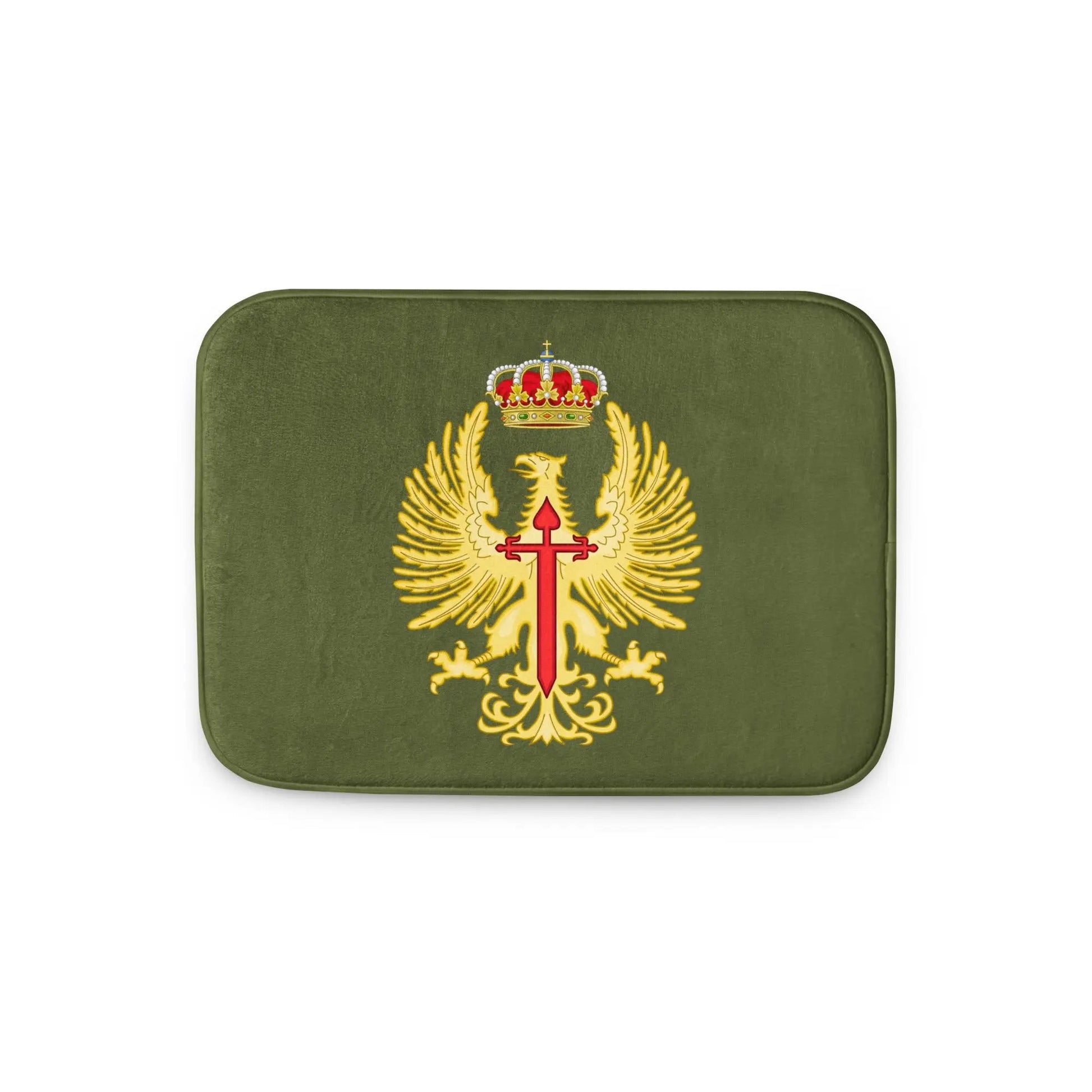 Comprar Alfombrilla de baño viscoelástica Ejército de Tierra español La Flamenca de Borgoña Bandera España