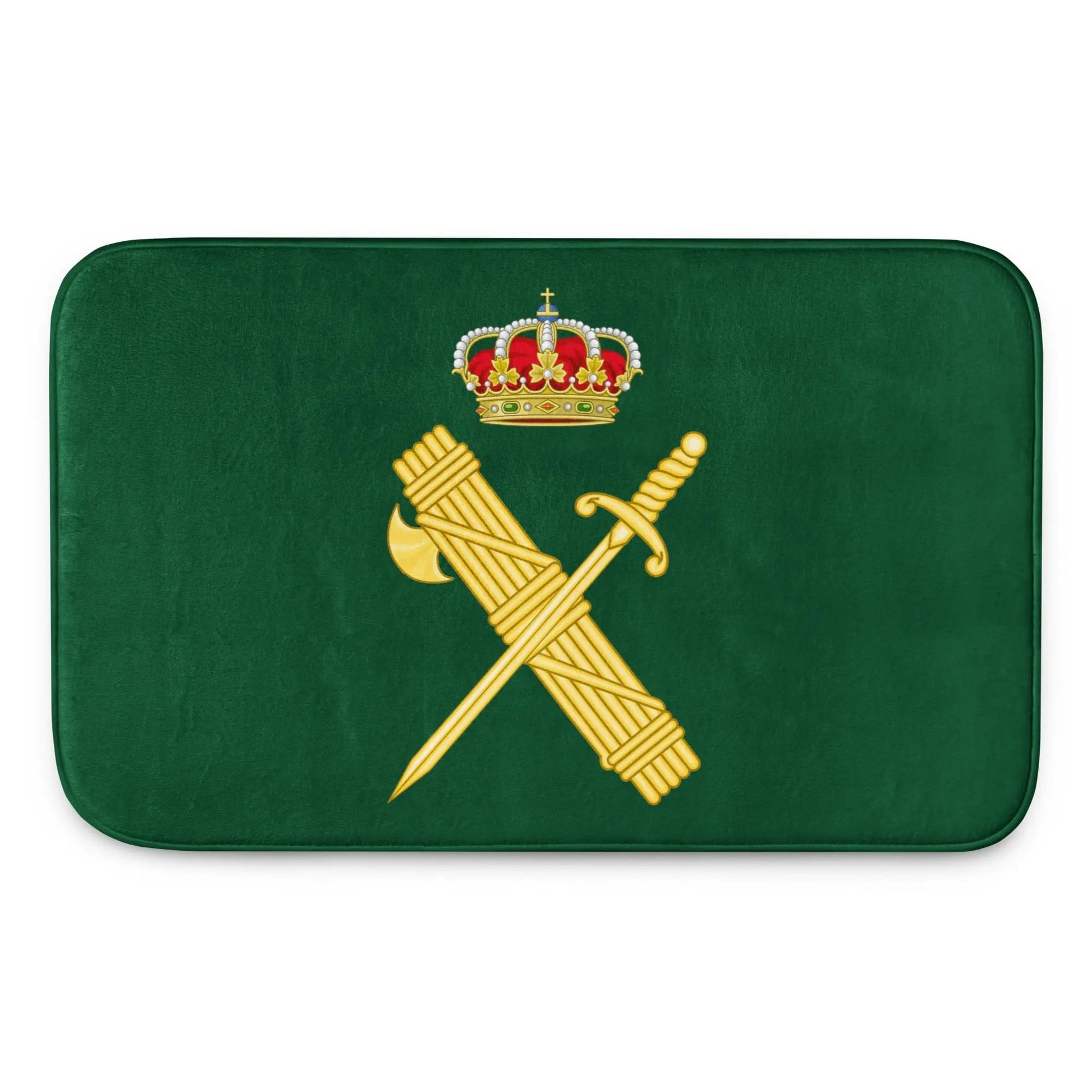 Comprar Alfombrilla de baño viscoelástica Guardia Civil La Flamenca de Borgoña Bandera España