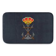 Comprar Alfombrilla de baño viscoelástica Infantería de Marina La Flamenca de Borgoña Bandera España