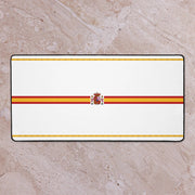 Comprar Alfombrilla de escritorio Bandera de España detalle dorado La Flamenca de Borgoña Bandera España