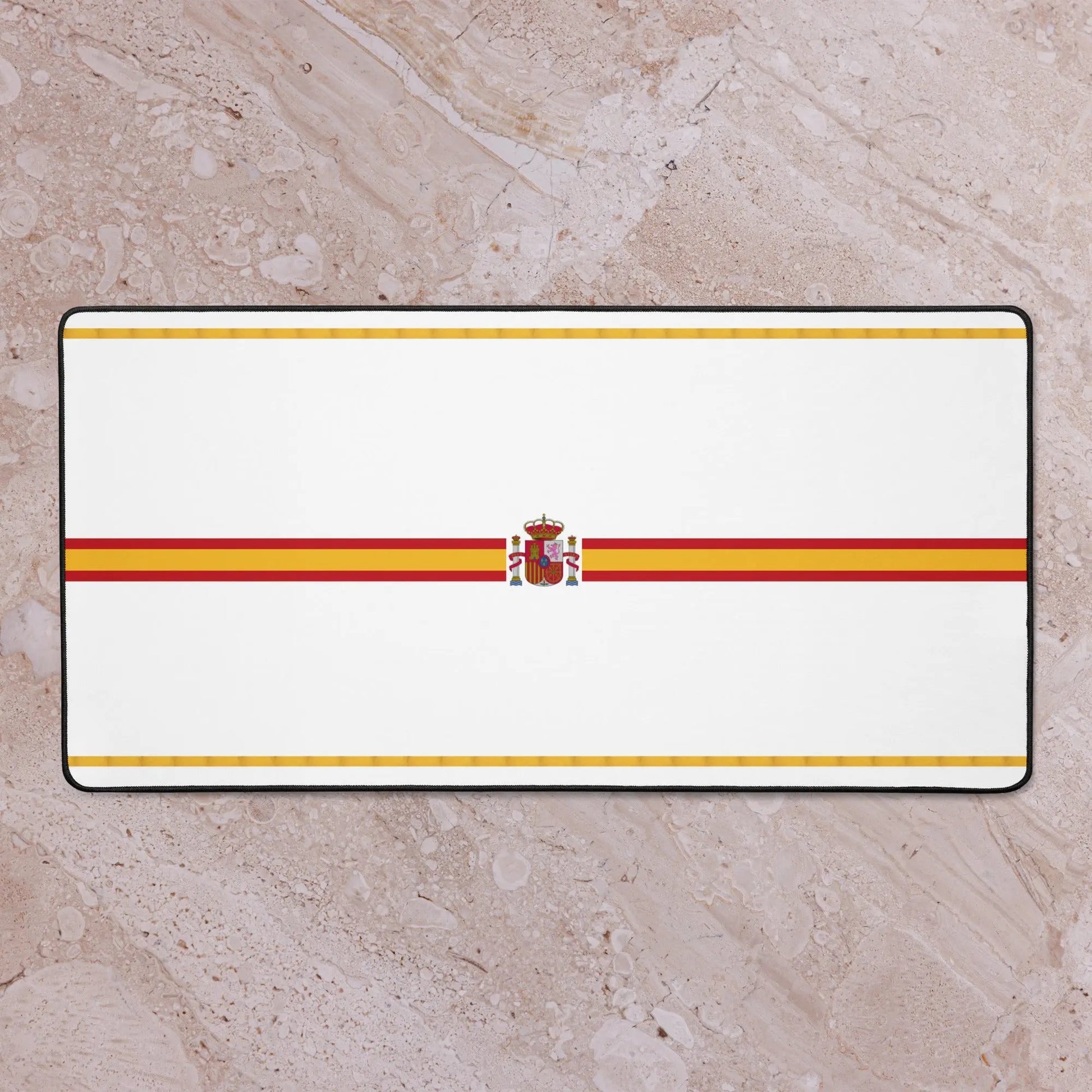 Comprar Alfombrilla de escritorio Bandera de España detalle dorado La Flamenca de Borgoña Bandera España