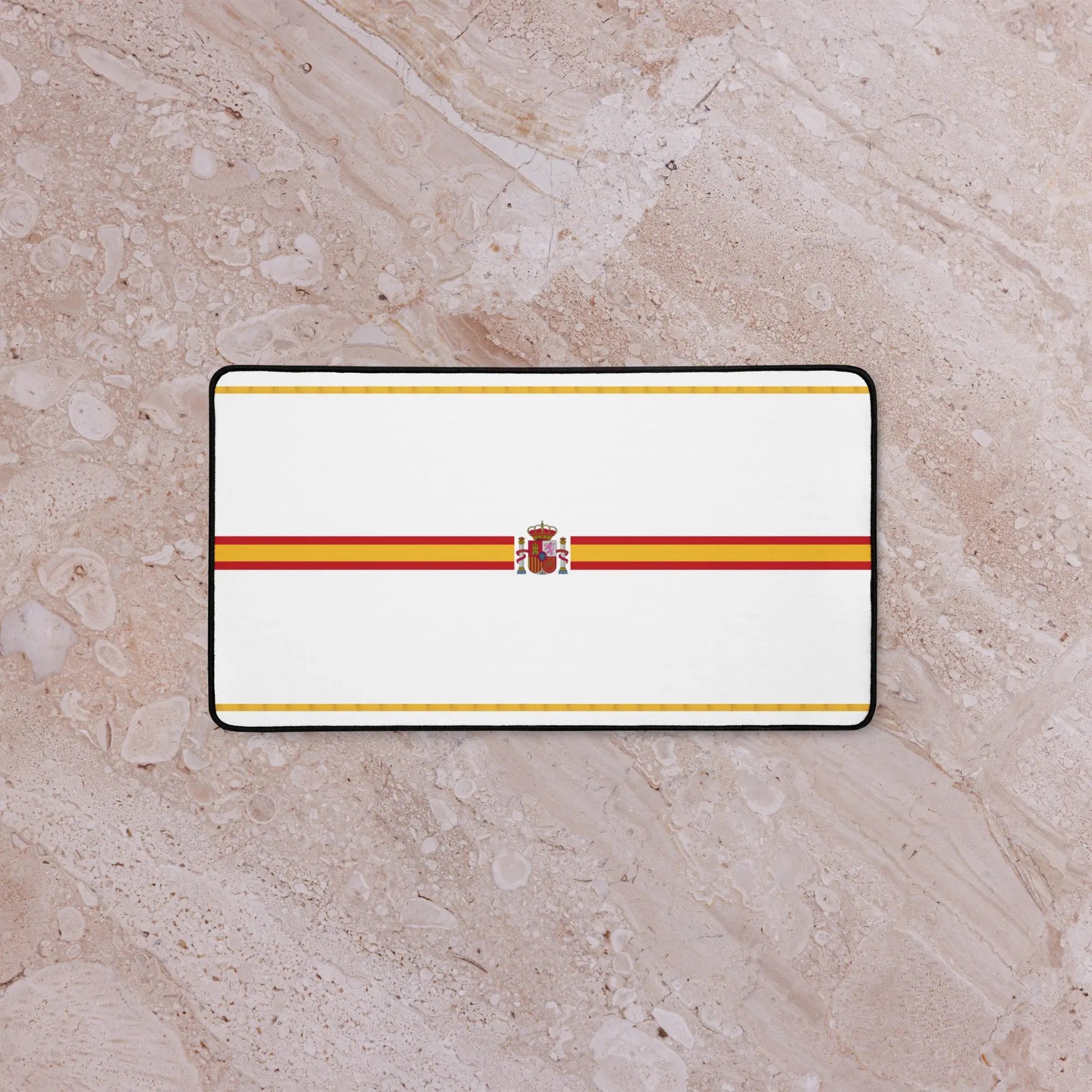 Comprar Alfombrilla de escritorio Bandera de España detalle dorado La Flamenca de Borgoña Bandera España