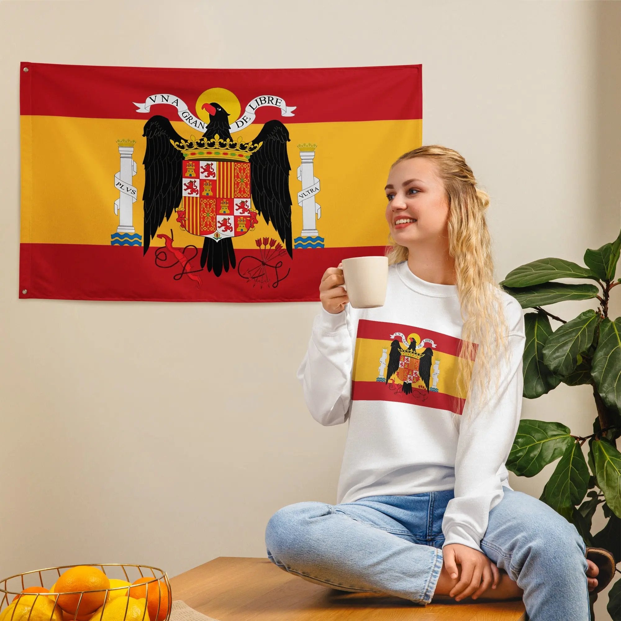 Comprar Bandera Águila de San Juan La Flamenca de Borgoña Bandera España