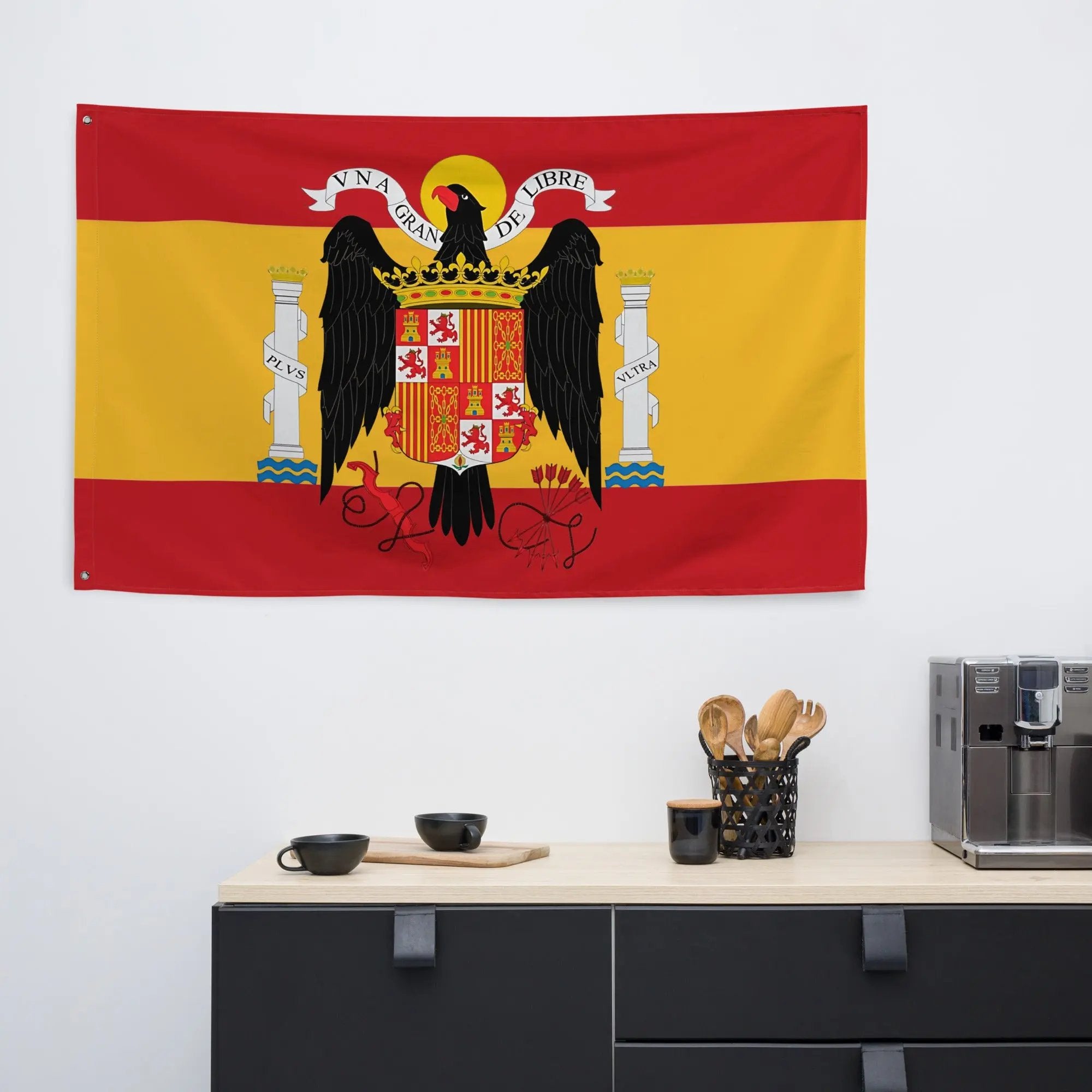 Comprar Bandera Águila de San Juan La Flamenca de Borgoña Bandera España