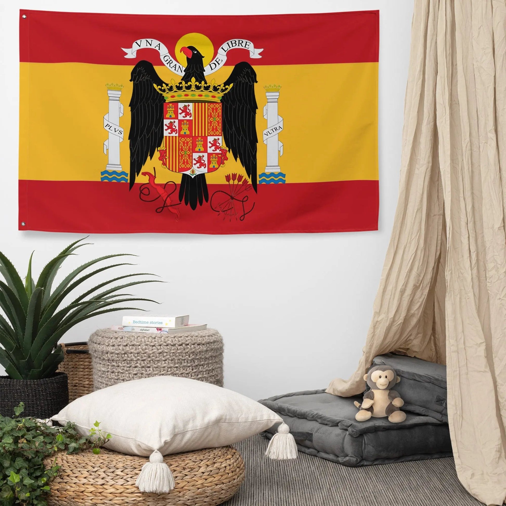 Comprar Bandera Águila de San Juan La Flamenca de Borgoña Bandera España