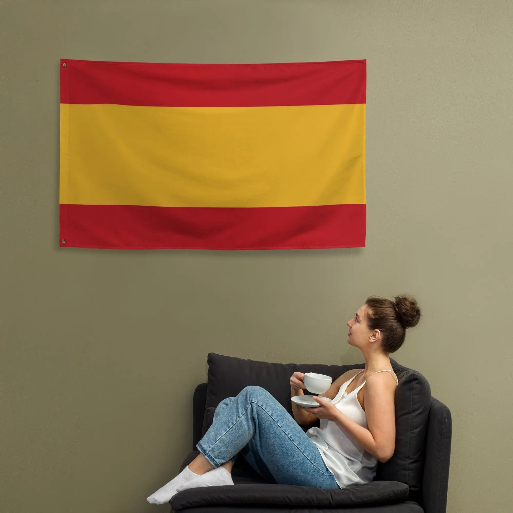 Comprar Bandera Bandera España (sin escudo) La Flamenca de Borgoña Bandera España
