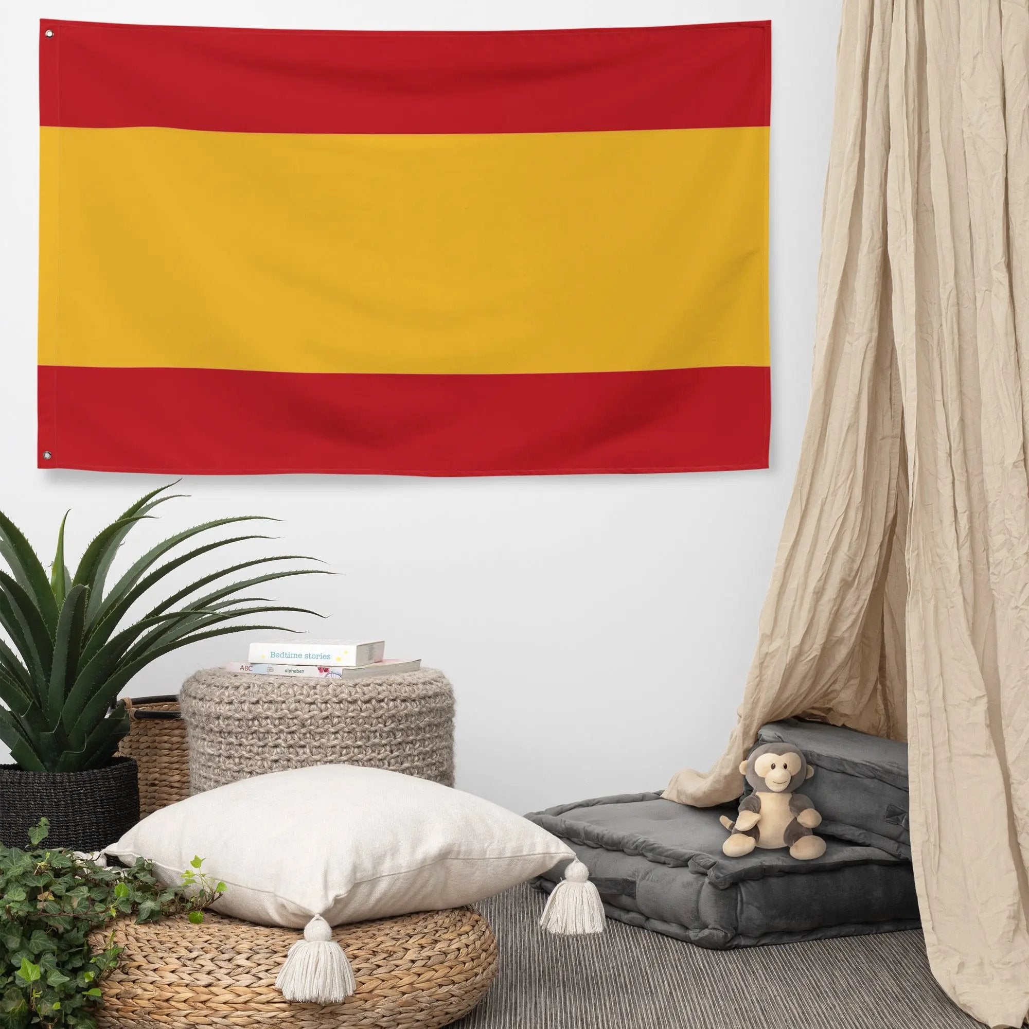 Comprar Bandera Bandera España (sin escudo) La Flamenca de Borgoña Bandera España