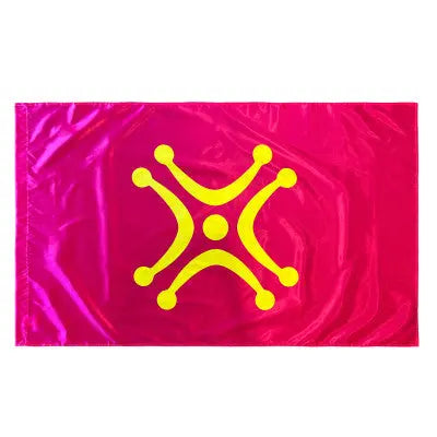 Comprar Bandera Lábaro Cántabro 150 x 90 cm (Satén) La Flamenca de Borgoña Bandera España