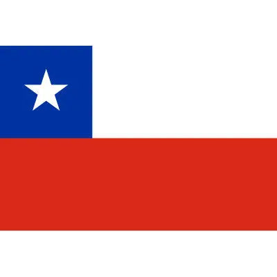 Comprar Bandera de Chile 150 x 90 cm (Poliéster) La Flamenca de Borgoña Bandera España