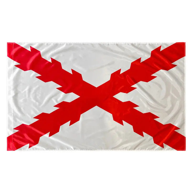 Comprar Bandera del Imperio Español 150x90 cm Satén La Flamenca de Borgoña Bandera España