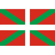 Comprar Bandera del País Vasco / Ikurriña (70 x 100 cm - Poliéster) La Flamenca de Borgoña Bandera España