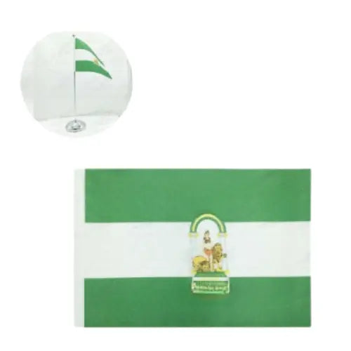Comprar Banderín de Mesa de Andalucía 10x15 cm (Sin Asta) La Flamenca de Borgoña Bandera España