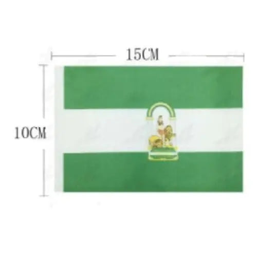 Comprar Banderín de Mesa de Andalucía 14x21 cm (Sin Asta) La Flamenca de Borgoña Bandera España