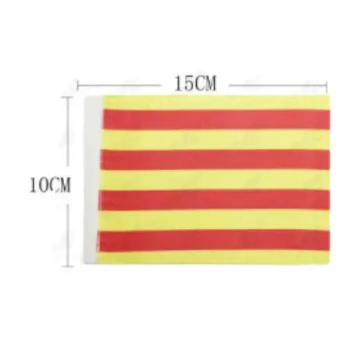 Comprar Banderín de Mesa de Cataluña 10x15 cm (Sin Asta) La Flamenca de Borgoña Bandera España
