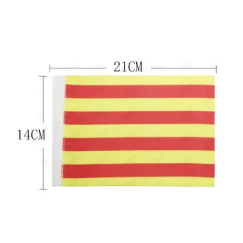 Comprar Banderín de Mesa de Cataluña 14x21 cm (Sin Asta) La Flamenca de Borgoña Bandera España