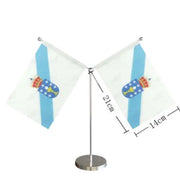Comprar Banderín de Mesa de Galicia 14x21 cm (Sin Asta) La Flamenca de Borgoña Bandera España
