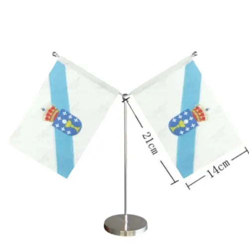 Comprar Banderín de Mesa de Galicia 14x21 cm (Sin Asta) La Flamenca de Borgoña Bandera España
