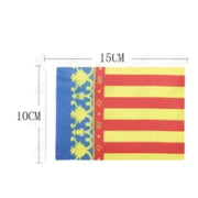 Comprar Banderín de Mesa sin Asta Comunidad Valenciana (10 x 15 cm) La Flamenca de Borgoña Bandera España