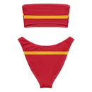 Comprar Bikini bandeau reciclado Bandera España La Flamenca de Borgoña Bandera España