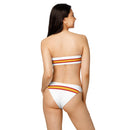 Comprar Bikini bandeau reciclado Bandera de España La Flamenca de Borgoña Bandera España
