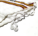 Comprar Bikini crochet blanco Bandera de España arco (copia) La Flamenca de Borgoña, Bandera de España, Cruz de Borgoña, Patricia Muñoz, VOX, Santiago Abascal