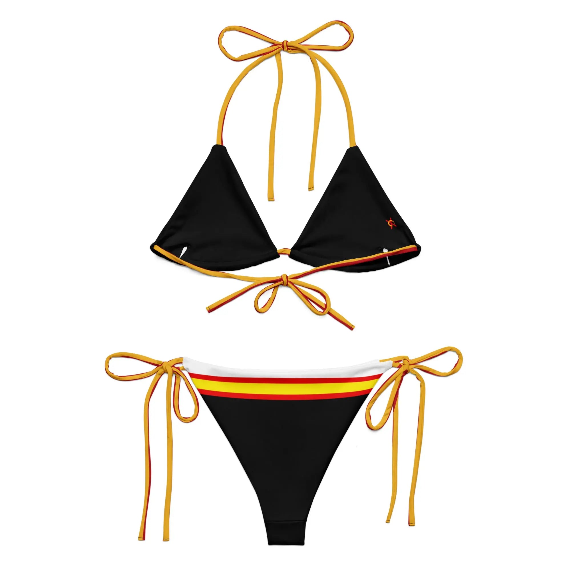 Comprar Bikini de triángulo Bandera de España La Flamenca de Borgoña, Bandera de España, Cruz de Borgoña, Patricia Muñoz, VOX, Santiago Abascal