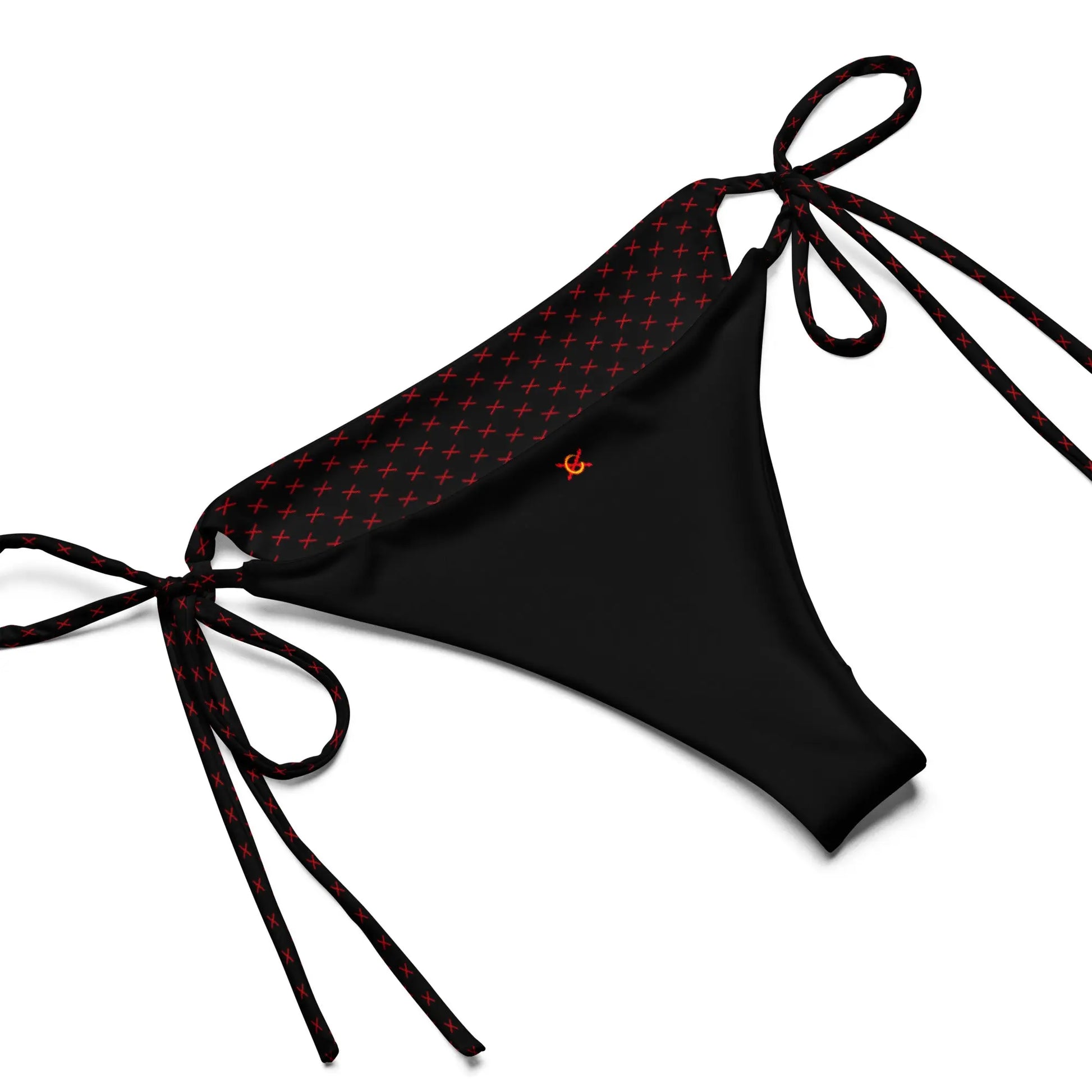 Comprar Bikini de triángulo negro Cruz de Borgoña La Flamenca de Borgoña, Bandera de España, Cruz de Borgoña, Patricia Muñoz, VOX, Santiago Abascal