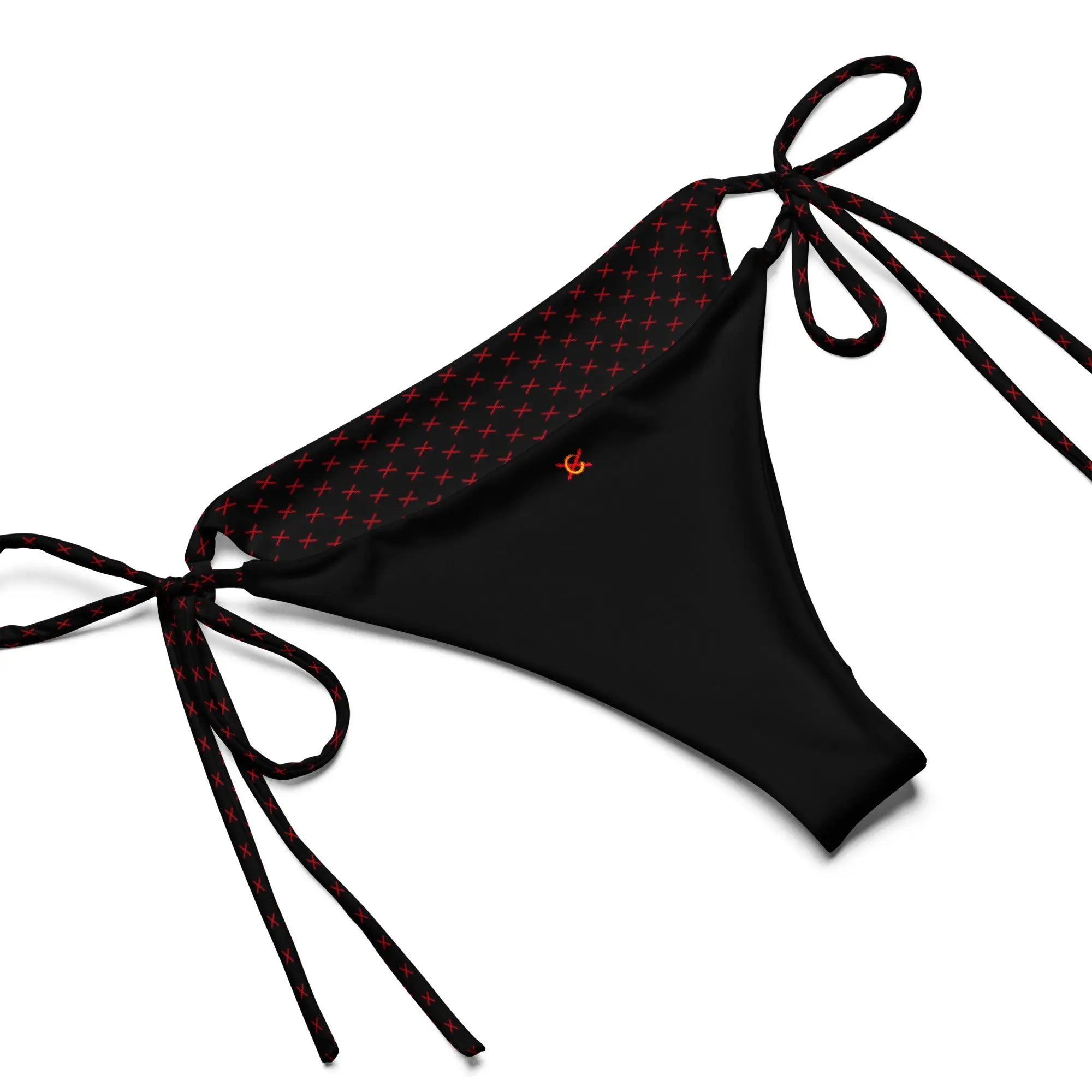 Comprar Bikini de triángulo negro Cruz de Borgoña La Flamenca de Borgoña, Bandera de España, Cruz de Borgoña, Patricia Muñoz, VOX, Santiago Abascal