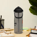 Comprar Botella de agua con tapa y pajita abatible "SÍ, Soy Facha, y con orgullo" La Flamenca de Borgoña Bandera España