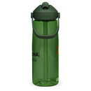 Comprar Botella de agua con tapa y pajita abatible "SÍ, Soy Facha, y con orgullo" La Flamenca de Borgoña Bandera España