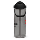 Comprar Botella de agua con tapa y pajita abatible "SÍ, Soy Facha, y con orgullo" La Flamenca de Borgoña Bandera España