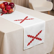 Comprar Camino de mesa Cruz de Borgoña Bandera España La Flamenca de Borgoña Patricia Muñoz VOX