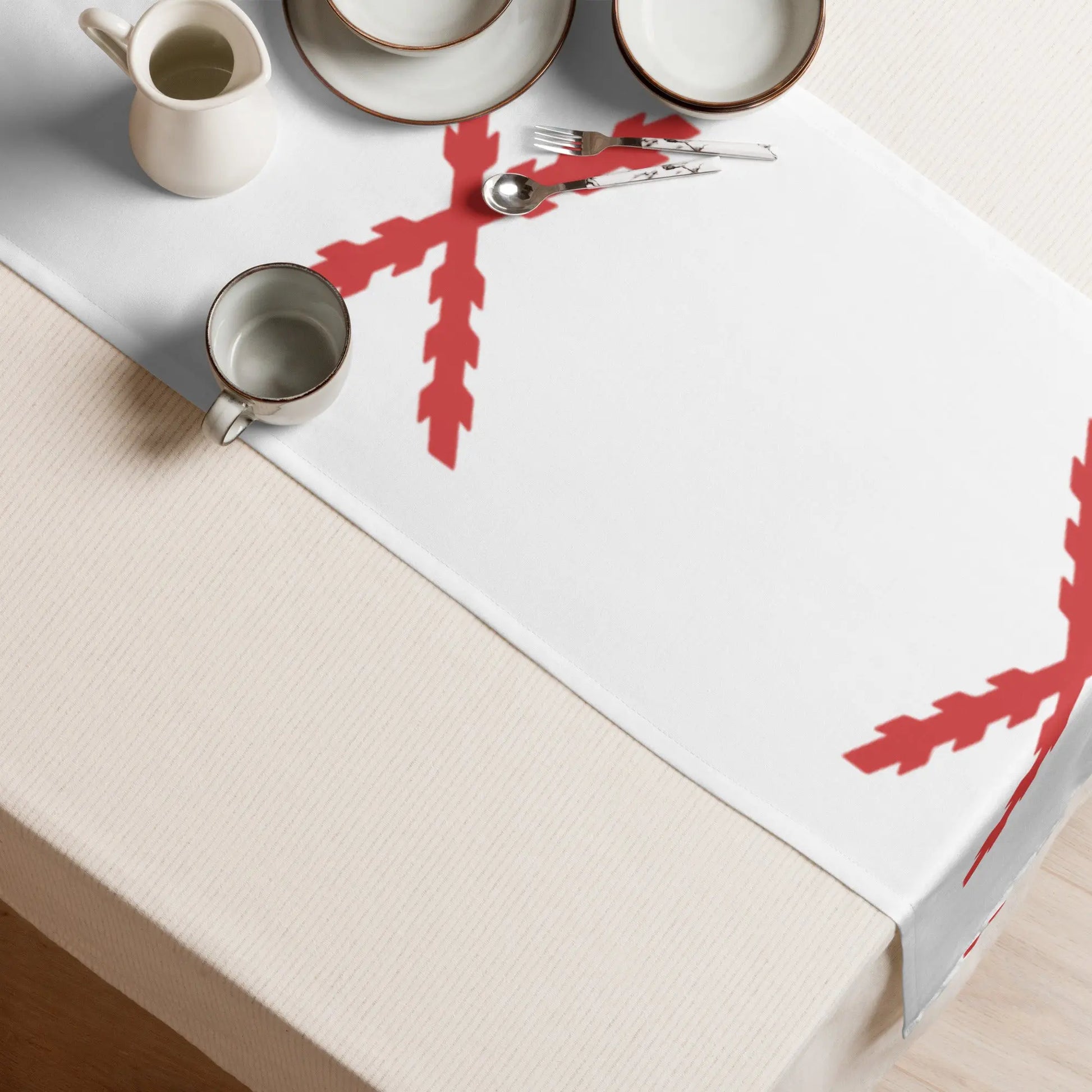 Comprar Camino de mesa Cruz de Borgoña Bandera España La Flamenca de Borgoña Patricia Muñoz VOX