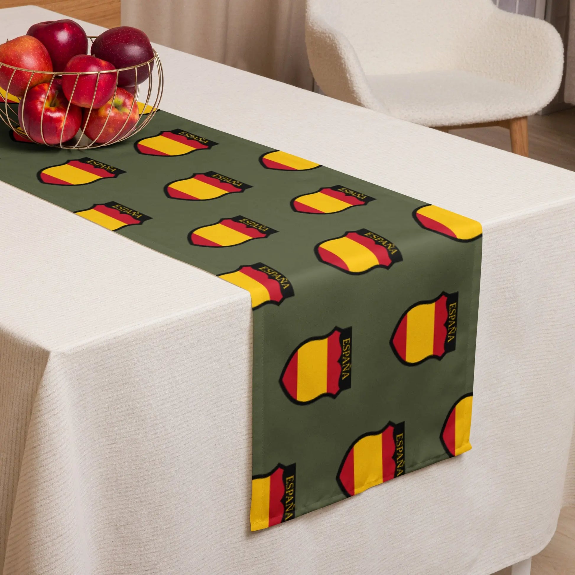 Comprar Camino de mesa División Azul Bandera España La Flamenca de Borgoña Patricia Muñoz VOX