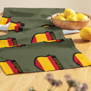 Comprar Camino de mesa División Azul La Flamenca de Borgoña, Bandera de España, Cruz de Borgoña, Patricia Muñoz, VOX, Santiago Abascal