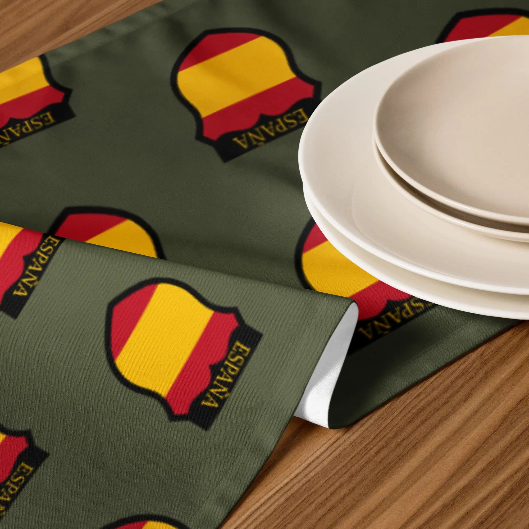 Comprar Camino de mesa División Azul Bandera España La Flamenca de Borgoña Patricia Muñoz VOX